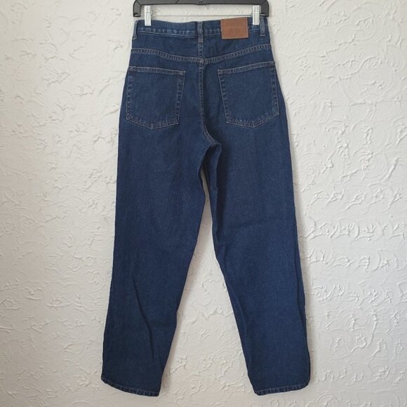 Cherokee Women's Dark Blue Straight Leg Jeans - Picture 5 of 6